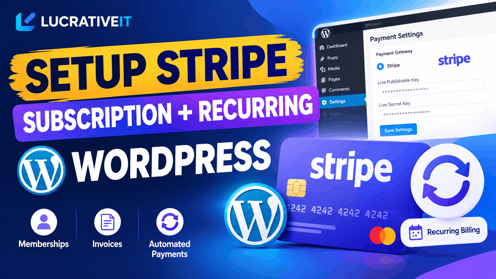 How to Set Up Stripe for Subscription & Recurring Billing in WordPress