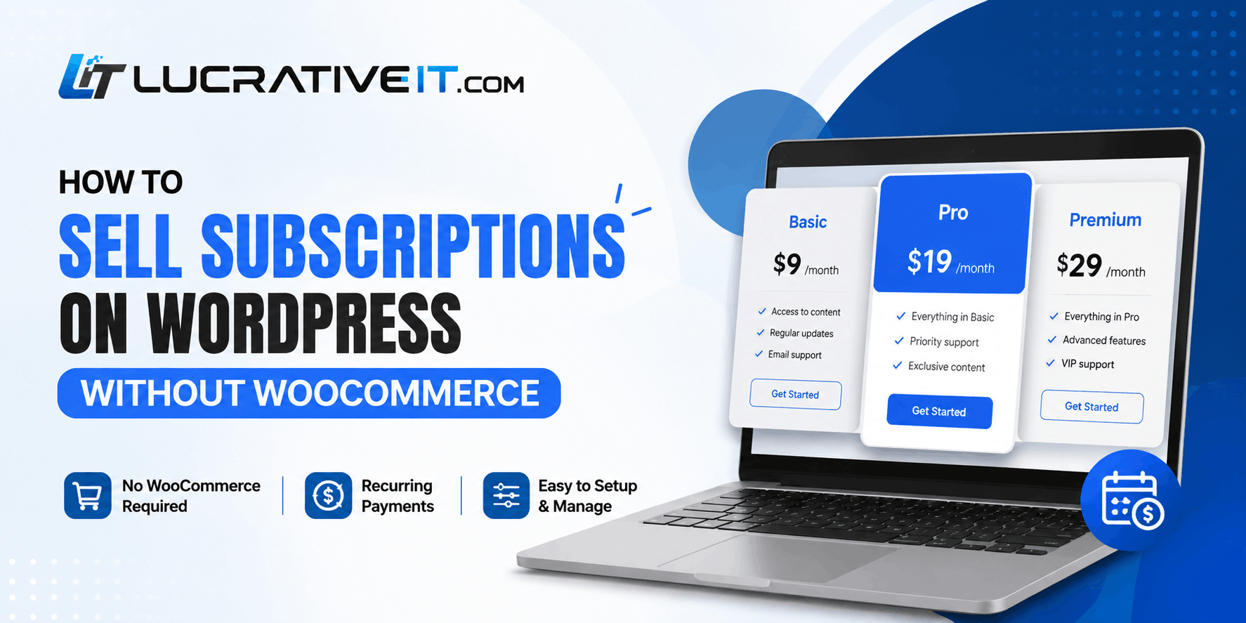 How to Sell Subscriptions on WordPress Without WooCommerce
