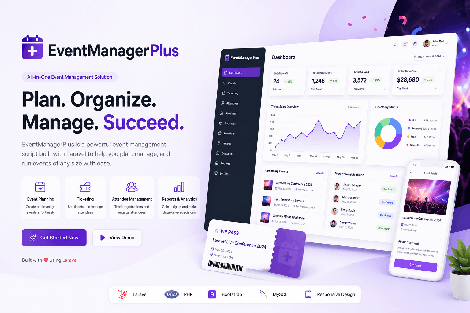 Event Manager Plus