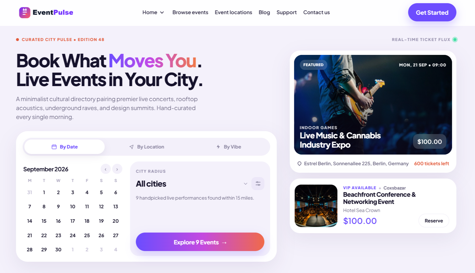 Lit-WooEvents – Event Booking & Ticketing WordPress Theme